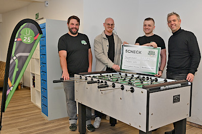 Ultra-cool: Nordkurve aktiv spendet 1.900 € an das Projekt u25