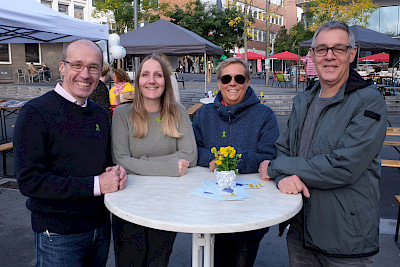 Reden hebt die Stimmung - so war der Aktionstag seelische Gesundheit